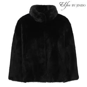 [최초가 2090000원]  Elfee 드롭숄더 밍크 휘메일 자켓(E7W3EJ35)