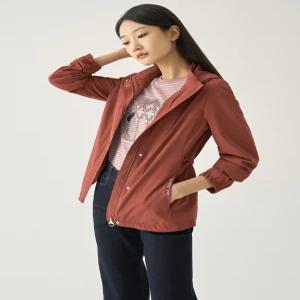 [지센] 후드 스트링 사파리자켓 점퍼 LSJPN976_RE