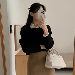 [코코블랑] 와디즈 라운드 니트