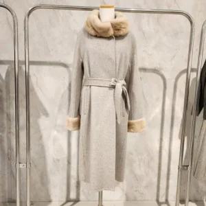 [갤러리아] 요이츠 밍크배색 울캐시코트 YH11WHC02