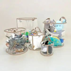 [보리보리/라비베베]라비베베 EZ 투명 장난감 정리함 토이 바스켓 보관함 (5종 택1)