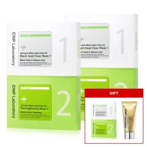 [차앤박] CNP 안티포어 블랙헤드 퍼펙트 클리어 키트 30회분 + 클렌저 31ml증정