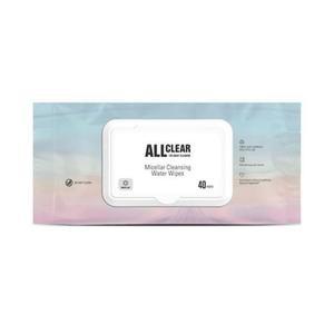 더페이스샵 올클리어 미셀라 클렌징 워터 티슈 40매 x 3개