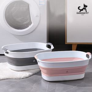 딩동펫 반려동물 서라운드 소프트 접이식 욕조