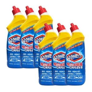유한락스 락스와세제 다목적세정용 785g x6