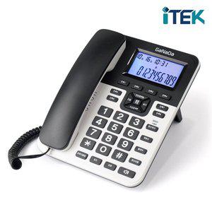 [기타]가나다 발신자표시 유선전화기  GND-600 화이트 / 가정용 업소용 유선전화