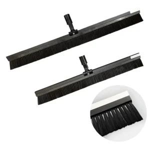 라이노 대형 갈퀴비 갈퀴 긴 빗자루 각도조절 먼지 바닥 청소 공사 철거 주차장 공장