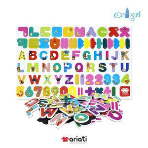 (학습교재) 마그피아 아리그리 자석글자놀이 혼합 MTM-051