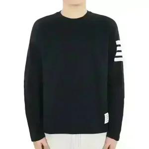 디몬트 24 S/S 톰브라운 남성 사선완장 긴팔 티셔츠(네이비) MJS245A 07323 415