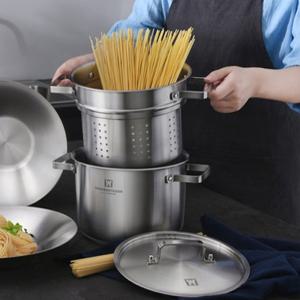 인덕션 면삶는 파스타 멀티팟 스파게티 오뎅 국수 냄비 22cm