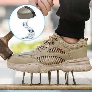 안전한 작업화 5size 메쉬 원단 경량 운동화 장시간 작업 일할때 편한 신발