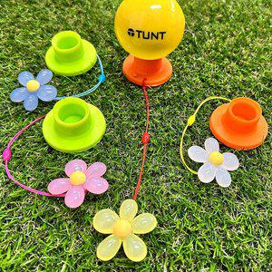 [턴트]데이지 파크골프티와 티걸이 4개 파크골프용품