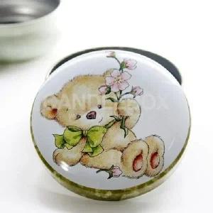 [라일리] Rly 곰돌이 틴케이스