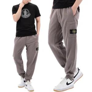 스톤아일랜드 스트레이트 조거팬츠 801564451 V0092