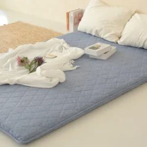 바닥에 까는 3단접이식 군대식 두꺼운 매트리스