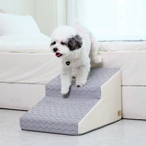 강아지 계단 3D 압착성형 논슬립 애정 펫 스텝 2단 4단 6단 슬라이드