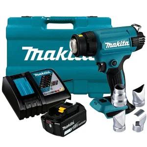 [마끼다] DHG181RGE 18V 6.0Ah 1팩 충전무선열풍기 히팅건 온도풍량조절