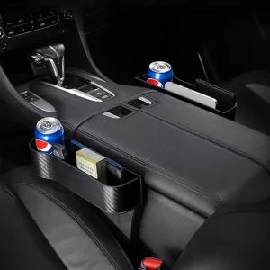 차량용 사이드포켓 자동차 시트 틈새 정리 수납 컵홀더 정리함
