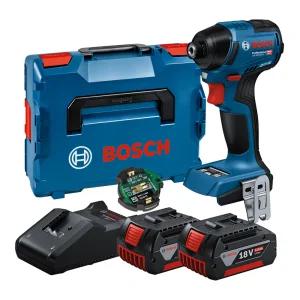 보쉬 GDR18V-220C 충전 임팩트 드라이버 18V 5.0Ah 배터리 2개 세트
