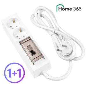 홈365 국산 고용량 멀티탭 2구 1.5m 2개