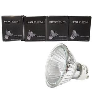 [RGNO548T]라티조명 GU10 할로겐램프 캔들워머 전구 4개