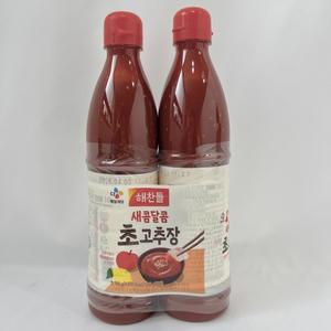 CJ 해찬들 초고추장 초장 회초장 1.05kg 2입