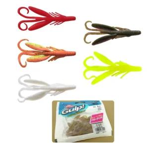 버클리 웜 걸프 SW호그 3인치 미들백 호그웜 바다 선상 방파제 워킹 루어 낚시 미끼 채비