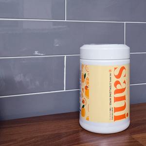 살균소독 세정티슈 180매 1통 장난감 유모차 찌든때 청소