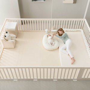[꿈비][홈 카메라 증정]꿈비252x200양면이중코팅 자이언트 베이비룸세트 (양면매트+가드 14p)