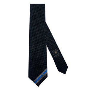 [구찌] 인터로킹 넥타이 643945 4E002 4069 다크그레이