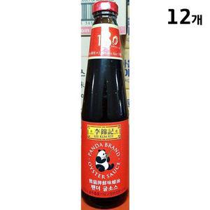 [XBJ7007O_47]이금기 팬더 굴소스 510g X12 중식굴소스