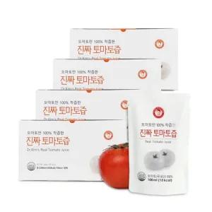 [김재식 헬스푸드] 진짜토마토즙 100ml 30팩 x 4박스 (총120팩)