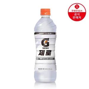 [롯데칠성][본사직영] 롯데 게토레이 제로 600ml x 18펫