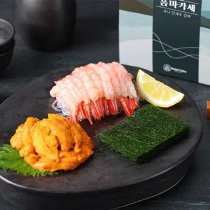 [롯데백화점]피터씨마켓 정성해담 홈마카세 우니/단새우/감태 선물세트 GIFT (164g)