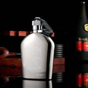 [제이큐]미니 휴대용 위스키 양주 군대 술병 1A