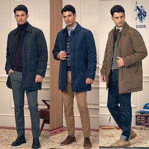 [유에스폴로][U.S. POLO ASSN.] 화이트라벨 구스다운 맥코트 남성