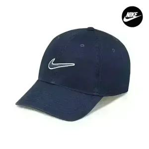 나이키 클럽 언스트럭처 스우시 볼캡 모자 FB5369-410