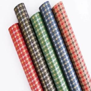 종이롤포장지/체크크라프트 / 53cm*10m