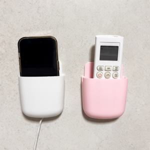 벽부착 리모컨정리함 수납꽂이함 에어컨 히터 리모컨거치대 부착식보관함 플라스틱함