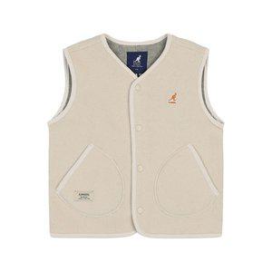 [캉골키즈](센텀시티점)마이크로 라이트 플리스 베스트 QD 0005 버터 (AQDCVT00050BF)