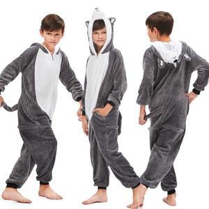 호랑이 늑대 동물 잠옷 유니콘 원지 작업복 어린이 코스프레 키구루미 토끼 팬더 스티치