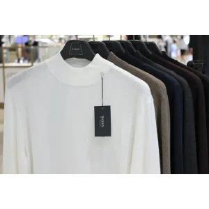 [바쏘](의정부점)24 FW 캐시미어 블랜딩  데일리 하프 터틀넥(반목폴라) 니트6종 택1