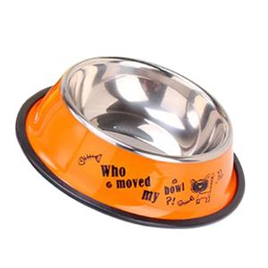 작은 강아지밥그릇 애완견식기 스텐 소형견 밀림방지