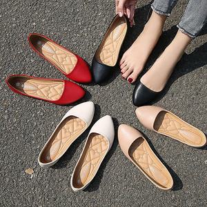 가성비플랫 여성 편한구두 플랫슈즈 플랫 슈즈 4컬러 빅사이즈플랫