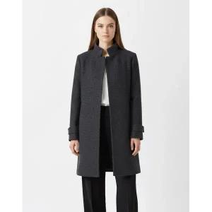 [하프클럽/올리비아로렌]심플 체크코트_VOCEAWW9441