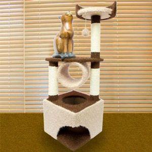 [NS홈쇼핑]고양이 캣 타워 코너 장난감 스크레쳐 타워 하우스[34752256]