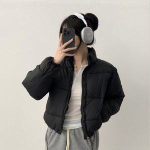 [입꼬]소프트 웰론 미니 숏패딩2color