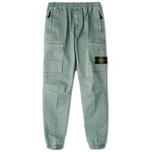 [스톤아일랜드]23FW 스톤 와펜 밴딩 카고바지 더스티민트 7915313L1 V0155