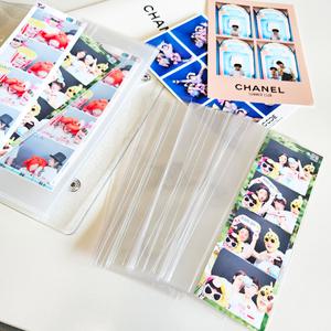 인생네컷 슬리브 OPP봉투 비접착 책갈피 스티커 사진 보관 포토 앨범 정리 셀프 속지