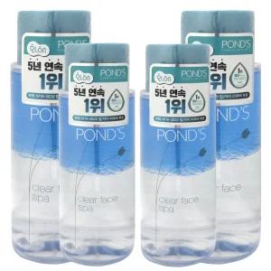 폰즈 클리어 훼이스 스파 립앤아이 메이크업 리무버 300ml 4개